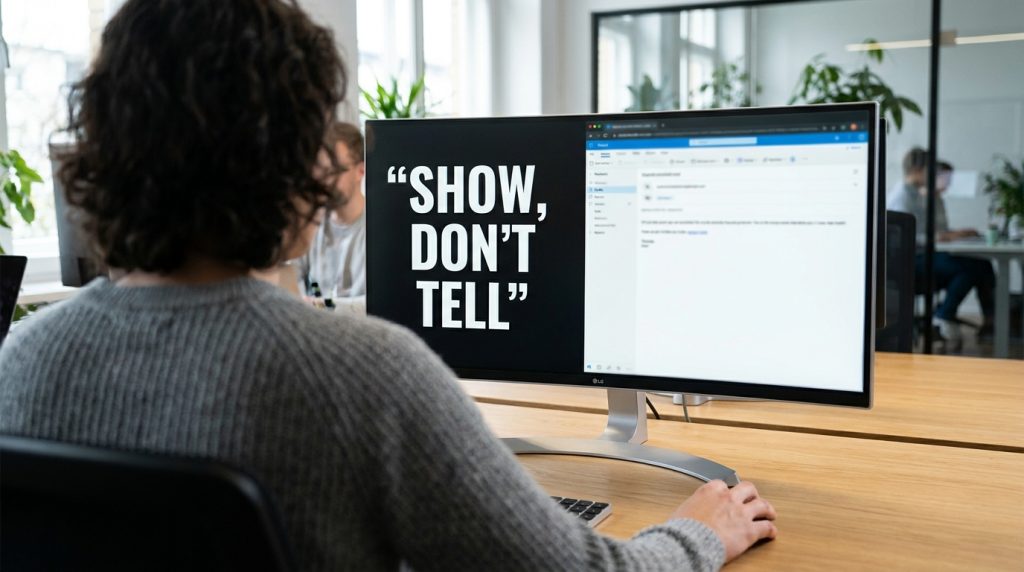 Show, Don’t Tell: Proving B2B Authority Without Listing Features