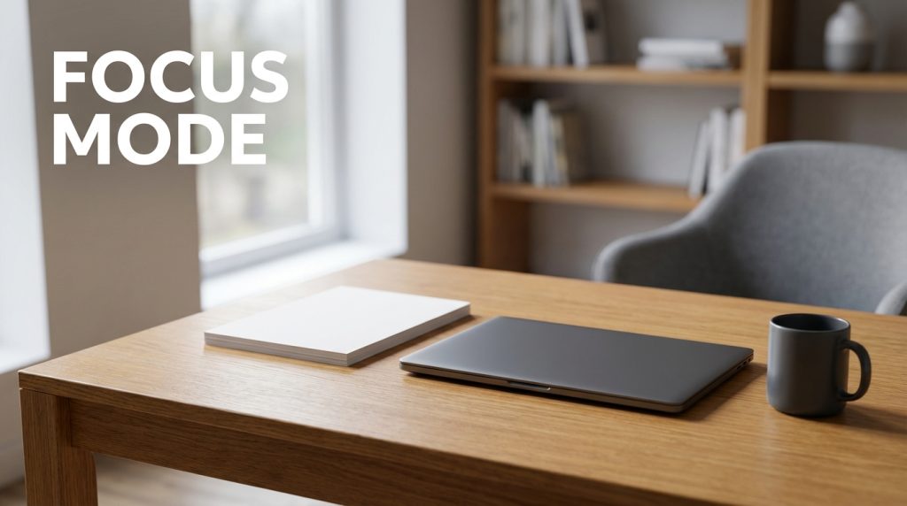 How to Set Up Your Digital Environment So Focused Work Happens Automatically