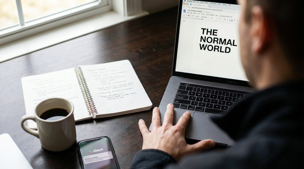 Ditch PAS: Use the “Normal World” Contrast to Hook B2B Buyers