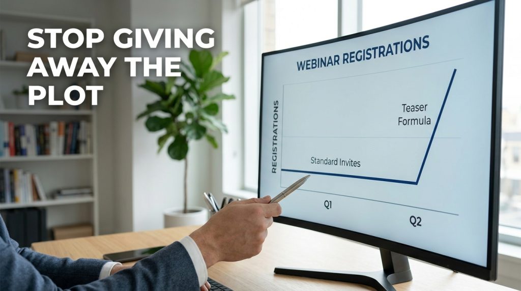 Teaser Trailer Formula: How to Hide the “How” and Double Your Webinar Registrations