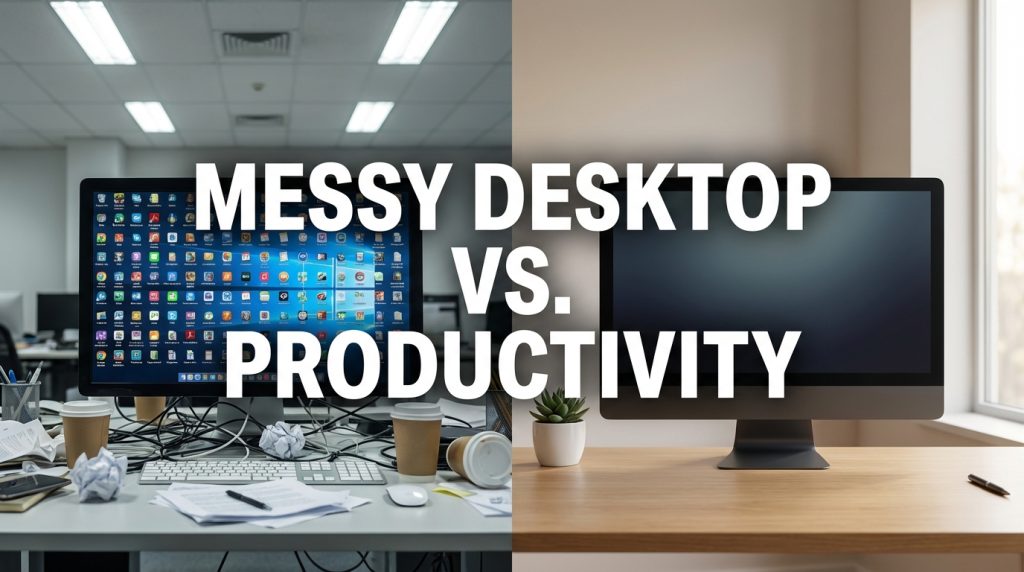 Does a Messy Desktop Actually Hurt Your Productivity? An Honest Look